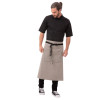 Chef Works Portland Fine Stripe Grey Bistro Apron