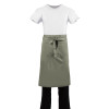 Whites Regular Bistro Apron Olive - 1000x700mm 39.4x27.5"