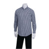 Uniform Works Mens Dark Navy Gingham Dress Shirt (D500BWK) - Size L (B2B)