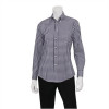 Uniform Works Womens Dark Navy Gingham Dress Shirt (W500BWK) - Size XS (B2B)