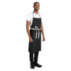 Southside Bib Apron Denim Black - 700x1000mm