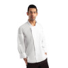 Chef Works Urban Hartford Lightweight L/S Zipper Coat White - Size XXL (B2B)
