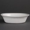 Olympia Whiteware Oval Pie Dish - 46Hx170Wx133mmD (Box 6)