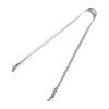 UTENSIL - Tongs / s/steel serated edge ice/buffet tongs - 18/8 s/steel - 7" long - PER EACH