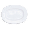 Alchemy White Rimmed Oval Dish 13" (Box 6) (Direct)