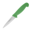 Hygiplas Paring Knife Green - 3.5"