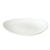 White Oval Coupe Plate - 12 1/2" (Box 12) (Direct)