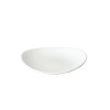 White Oval Coupe Plate - 7" (Box 12) (Direct)