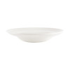 White Equation Round Pasta Plate - 12" (Box 12) (Direct)