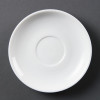 SAUCER / OLYMPIA - WHITE SAUCER - 6" - BOX OF 12 - CB468
