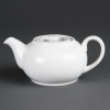 Olympia Whiteware Teapot - 2cup 15oz (Box 4)