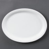 Olympia Whiteware Oval Plate/Platter - 295mm 11.5" (Box 6)