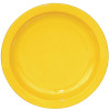 Kristallon Polycarbonate Plate Yellow - 172mm 6 3/4" (Box 12)