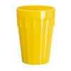 Kristallon Polycarbonate Tumbler Yellow - 260ml 9oz (Box 12)