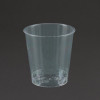 Disposable Shot Glass Polystyrene - 30ml to brim 20ml to line (Box 1000)