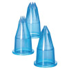 Piping Tubes Fluted Polycarbonate (Pack 6)