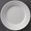 Athena Hotelware Wide Rimmed Plate - 203mm 8" (Box 12)