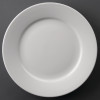 Athena Hotelware Wide Rimmed Plate - 228mm 9" (Box 12)