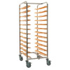 Bourgeat Cafeteria self clearing Trolley (back to back for 24 trays (Direct)