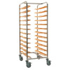 Bourgeat Cafeteria self clearing Trolley (back to back for 24 trays (Direct)
