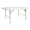 Bolero Round Centre Folding Table - 5ft
