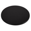 Werzalit - 80cm Round Table Top (055 BLACK)