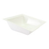 White Angled Dover Bowl - 375x375x140mm