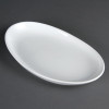 PLATE /OLYMPIA - PLATE - WHITEWARE FRENCH DEEP OVAL PLATES- 304mm/12" - PER BOX OF 4 - CC890
