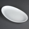 PLATE /OLYMPIA - PLATE - WHITEWARE FRENCH DEEP OVAL PLATES- 304mm/12" - PER BOX OF 4 - CC890