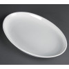Olympia French Deep Oval Plate White - 365mm 14 1/4" (Box 2)