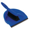 Jantex Soft Dustpan & Brush Set - Blue