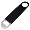 Bottle Opener Black PVC Grip