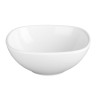 Kristallon Melamine Rounded Square Bowl White - 120x120mm 4.75" (Box 6)