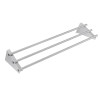 Vogue St/St Tubular Wall Shelf - 1200(w) x 300(d)mm