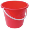 Jantex Round Plastic Bucket Red