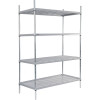 Craven 4tier Nylon Coated Wire Shelving - 1175x590x1700mm (Direct)