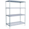 Craven 4tier Nylon Coated Wire Shelving - 1475x390x1700mm (Direct)