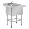 Vogue St/St Deep Pot Sink - 770mm (w) x 600mm (d)