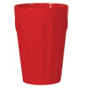 TUMBLER / Polycarbonate Kristallon tumbler - red - 5oz - per box of 12