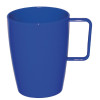 Kristallon Polycarbonate Handled Beaker Blue - 284ml 10oz (Box 12)