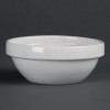 Olympia Stacking Fruit Bowl White - 200ml 110mm 4 1/4" (Box 12)