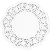 Paper Doily Round - 100mm 4" &Atilde; (Pack 250)
