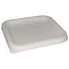 Square White Lid to fit - 10/15Ltr