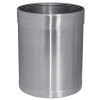 Bolero Guest Room Waste Paper Bin St/St - 10.2Ltr