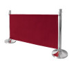 Bolero Red Banner with St/St Fixings