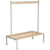 Double Sided Coat Hanger Bench - 1500mm (Direct)