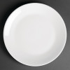 Royal Porcelain Classic Narrow Rim Plate White - 9.5" 240mm (Box 12)