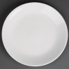 Royal Porcelain Classic Narrow Rim Plate White - 10.25" 260mm (Box 12)