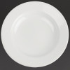 Royal Porcelain Classic Wide Rim Plate White - 6.3" 160mm (Box 12)