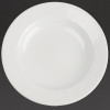 Royal Porcelain Classic Wide Rim Plate White - 6.3" 160mm (Box 12)